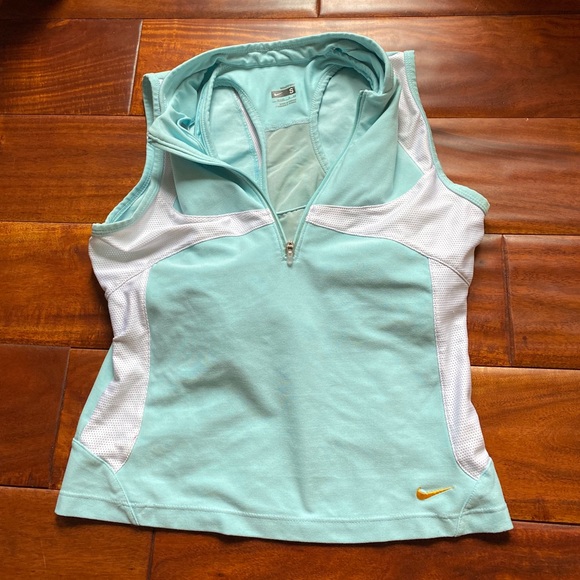 Nike Tops - SOLD  - 🎾⛳️ Vntg Y2K Nike Dry Fit Aqua Athletic Tank Top S
